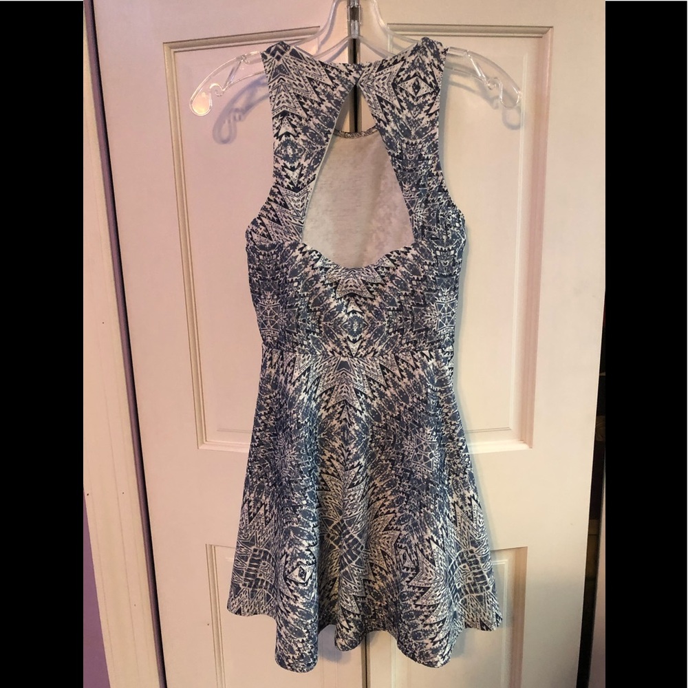skater dress with cut out